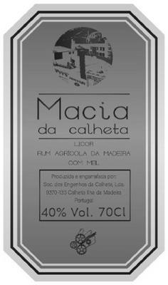MACIA DA CALHETA