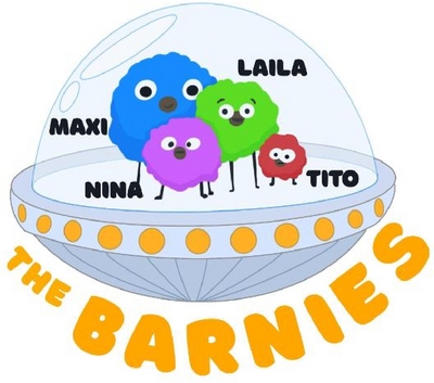 THE BARNIES MAXI NINA LAILA TITO