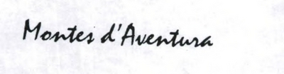 MONTES D'AVENTURA