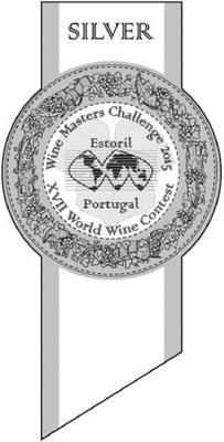SILVER WINE MASTERS CHALLENGE 2015 - XVII WORLD WINE CONTEST  -ESTORIL - PORTUGAL