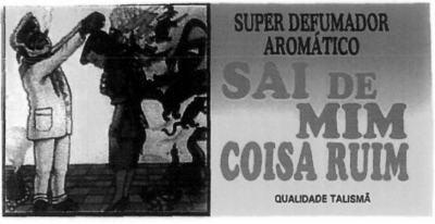 SUPER DEFUMADOR AROMÁTICO -SAI DE MIM COISA RUIM