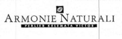 ARMONIE NATURALI