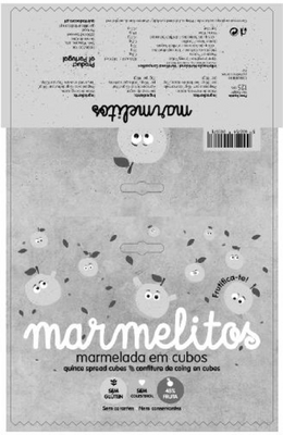 MARMELITOS, MARMELADA EM CUBOS
