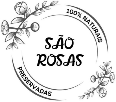 SÃO ROSAS 100% NATURAIS PRESERVADAS