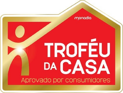 TROFÉU DA CASA APROVADO POR CONSUMIDORES MONADIA