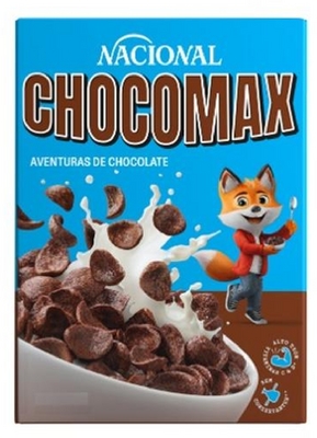 NACIONAL CHOCOMAX AVENTURAS DE CHOCOLATE ALTO TEOR VITAMINAS C & D SEM CONSERVANTES