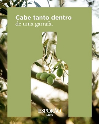 CABE TANTO DENTRO DE UMA GARRAFA ESPORÃO