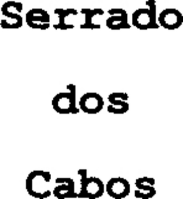 SERRADO DOS CABOS