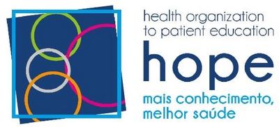 HEALTH ORGANIZATION TO PATIENT EDUCATION, HOPE, MAIS CONHECIMENTO, MELHOR SAÚDE