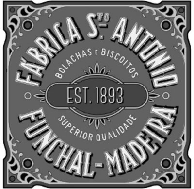 FÁBRICA STO. ANTÓNIO EST.1893 FUNCHAL-MADEIRA BOLACHAS E BISCOITOS SUPERIOR QUALIDADE