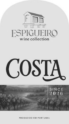 ESPIGUEIRO WINE COLLECTION COSTA SINCE 2026 PRODUZIDO EM PORTUGAL