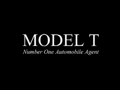 MODEL T NUMBER ONE AUTOMOBILE AGENT