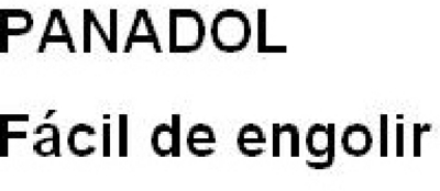 PANADOL FÁCIL DE ENGOLIR