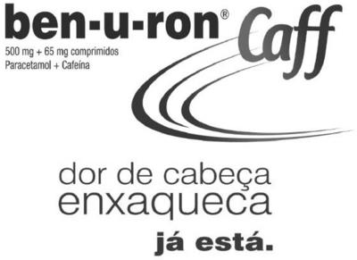 BEN-U-RON CAFF 500MG + 65 MG COMPRIMIDOS PARACETAMOL + CAFEÍNA DOR DE CABEÇA ENXAQUECA JÁ ESTÁ.
