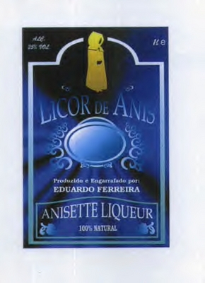LICOR DE ANIS ANISETTE LIQUEUR