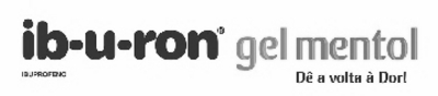 IB-U-RON GEL MENTOL GEL IBUPROFENO DÊ A VOLTA À DOR