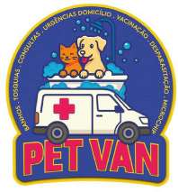 PET VAN BANHOS. TOSQUIAS. CONSULTAS. URGÊNCIAS DOMICÍLIO. VACINAÇÃO. DESPARASITAÇÃO. MICROCHIP