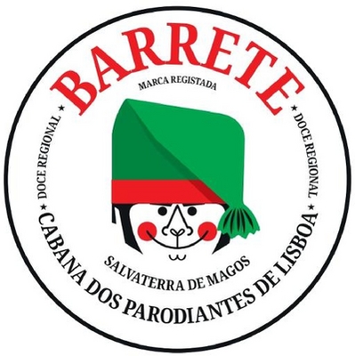 BARRETE SALVATERRA DE MAGOS CABANA DOS PARODIANTES DE LISBOA DOCE REGIONAL