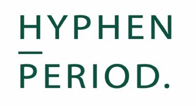 HYPHEN - PERIOD.