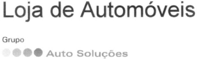 LOJA DE AUTOMÓVEIS GRUPO AUTO SOLUÇÕES