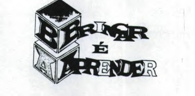 BRINCAR É APRENDER