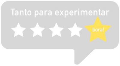 TANTO PARA EXPERIMENTAR BORA!