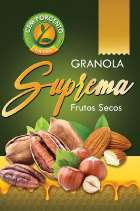 CEM PORCENTO NATURAL GRANOLA SUPREMA FRUTOS SECOS
