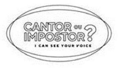 CANTOR OU IMPOSTOR? I CAN SEE YOUR VOICE