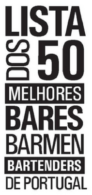 LISTA DOS 50 MELHORES BARES BARMEN BARTENDERS DE PORTUGAL