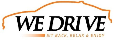 WE DRIVE - SIT BACK, RELAX & ENJOY