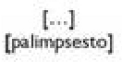 PALIMPSESTO