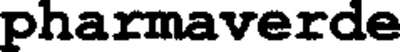 PHARMAVERDE