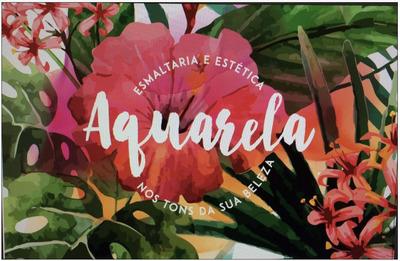 AQUARELA ESMALTARIA E ESTETICA, NOS TONS DA SUA BELEZA