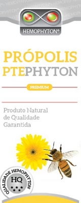 PRÓPOLIS, PREMIUM PTEPHYTON; HEMOPHYTON, PRODUTO NATURAL DE QUALIDADE GARANTIDA; QUALIDADE HEMOPHYTON; HQ