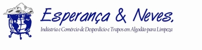 ESPERANÇA & NEVES, INDÚSTRIA E COMÉRCIO DE DESPERDÍCIO E TRAPOS
EM ALGODÃO PARA LIMPEZA