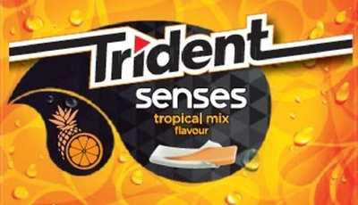 TRIDENT SENSES TROPICAL MIX FLAVOUR