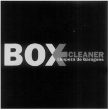 BOX CLEANER LIMPEZA DE GARAGENS