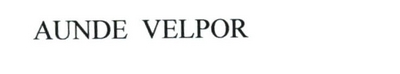AUNDE VELPOR
