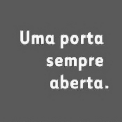 UMA PORTA SEMPRE ABERTA