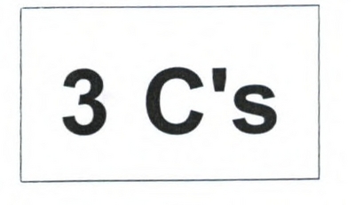 3 C'S
