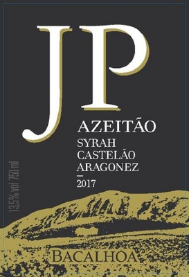 JP AZEITÃO SYRAH CASTELÃO ARAGONEZ 2017 BACALHÔA