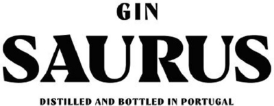 GIN SAURUS DISTILLED AND BOTTLED IN PORTUGAL