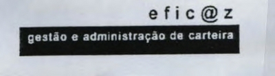 EFIC@Z - GESTÃO E ADMINISTRAÇÃO DE CARTEIRA
