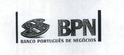 BPN BANCO PORTUGUÊS DE NEGÓCIOS