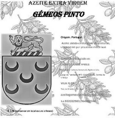AZEITE EXTRA VIRGEM  GEMEOS PINTO
