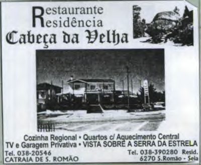 CABEÇA DA VELHA - RESTAURANTE RESIDÊNCIA