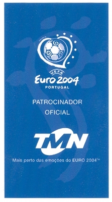 EURO 2004 PATROCINADOR OFICIAL TMN