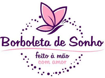 BORBOLETA DE SONHO FEITO À MÃO COM AMOR