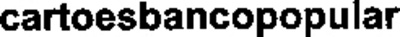 CARTÕESBANCOPOPULAR