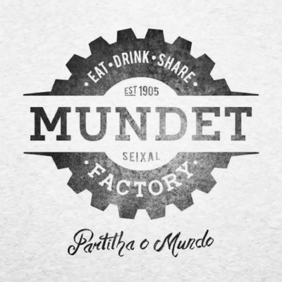 EAT DRINK SHARE EST 1905 MUNDET SEIXAL FACTORY PARTILHA O MUNDO